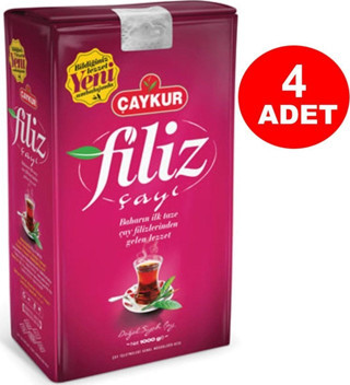 Çaykur Filiz Çay 1Kg - 4 Adet