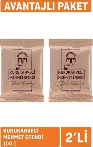 Kurukahveci Mehmet Efendi Kurukahveci 100 G 2'Li