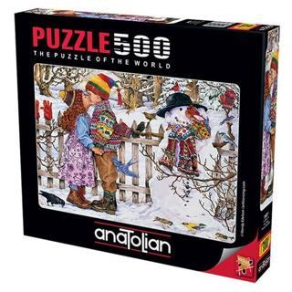 Anatolian 3607 İlk Öpücük 500 Parça Puzzle