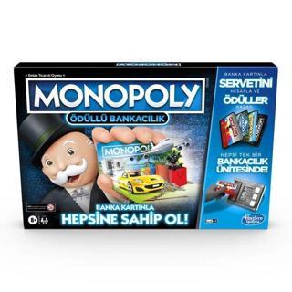 Monopoly Hasbro E8978 Ödüllü Bankacılık Kutu Oyunu