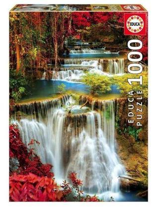 Educa 18461 Waterfall in Deep Forest 1000 Parça Puzzle
