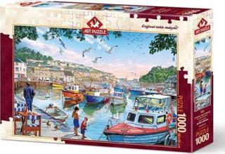 Art Puzzle 4231 Limandaki Küçük Balıkçılar 1000 Parça Puzzle