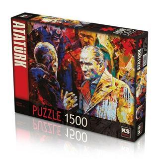 Ks Games  Milletin Efendisi İle 1500 Parça Puzzle 22020
