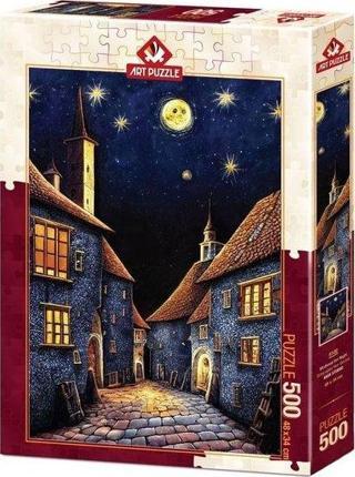 Art Puzzle Ortaçağda Han Gecesi 500 Parça Puzzle 5102