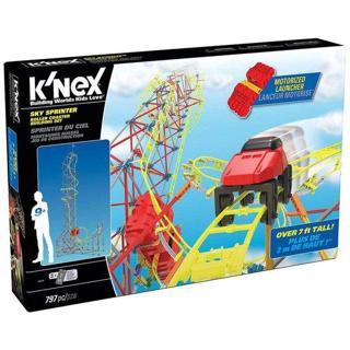 KNex Sky Sprinter Roller Coaster Seti (Motorlu) Thrill Rides Kne