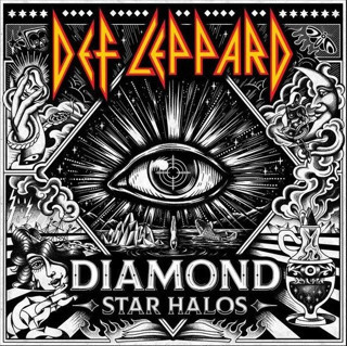 Universal Def Leppard Diamond Star Halos (Clear Vinyl) Plak