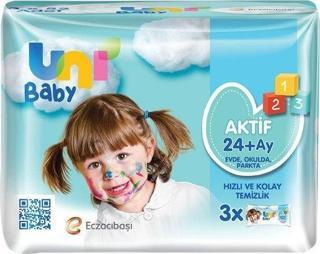 Uni Baby Aktif 3x52'li Islak Mendil