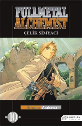 Fullmetal Alchemist - Çelik Simyacı 10 Hiromu Arakawa Akılçelen Kitaplar