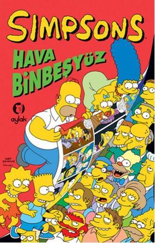Simpsonlar - Hava Binbeşyüz - Matt Groening - Aylak Kitap