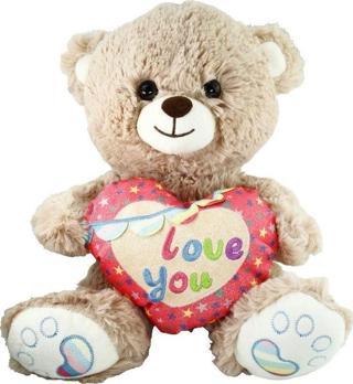 PJH2324  Peluş Kalpli Ayı Love You 30 cm -Vardem