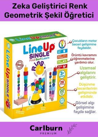 Özel Üretim Zeka Geliştirici Öğretici Lineup Single Ring Bul Sırala Ögren Tek Oyuncu Zilli Oyun