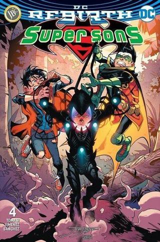 DC Rebirth-Super Sons Sayı 4 - Peter J. Tomasi - JBC Yayıncılık