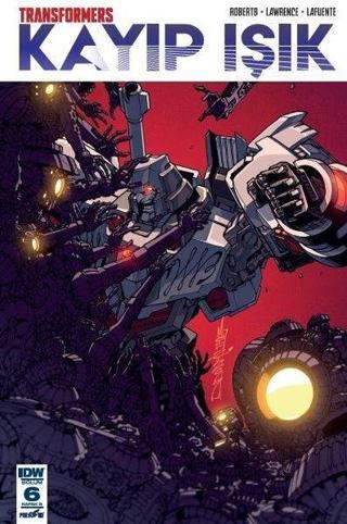 Transformers Kayıp Işık Bölüm 6 Kapak-B - James Robertson - Presstij Kitap
