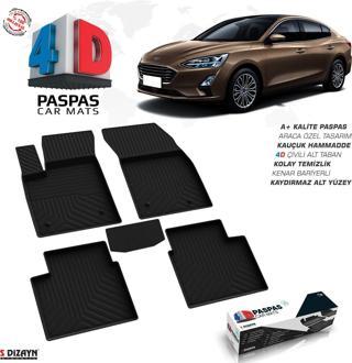 Ford Focus 4 SD 4D Havuzlu Paspas 2018 ve Üzeri A+Kalite