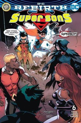 DC Rebirth - Super Sons Sayı 6 - Jorge Jimenez - JBC Yayıncılık