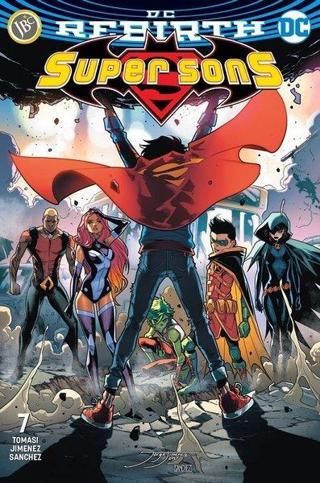 DC Rebirth - Super Sons Sayı 7 - Jorge Jimenez - JBC Yayıncılık