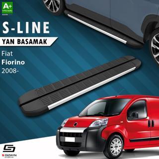 S-Dizayn Fiat Fiorino S-Line Aluminyum Yan Basamak 173 Cm 2008 Üzeri