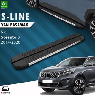 S-Dizayn Kia Sorento 3 S-Line Krom Yan Basamak 183 Cm 2014-2020