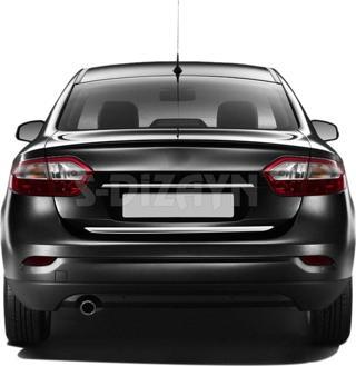 S-Dizayn Renault Fluence Krom Bagaj Alt Çıta 2010 Üzeri