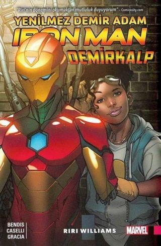Yenilmez Demir Adam 1 DemirKalp - Iron Man - Brian Michael Bendis - Arka Bahçe Yayıncılık