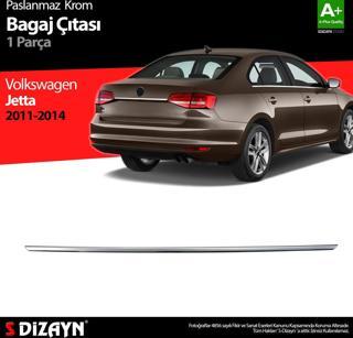 S-Dizayn VW Jetta Krom Bagaj Çıta 2011-2014