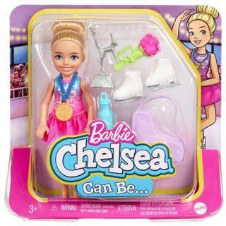 Barbie Chelsea Meslekleri Öğreniyor Buz Pateni Bebek Serisi