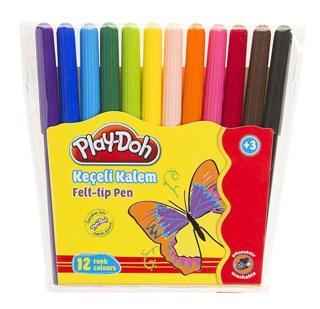 Play-Doh 12 Renk Keçeli Kalem Pvc 2Mm PLAY-KE005