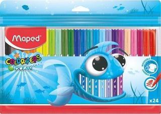 Maped Color Peps Ocean Plastik Poşet 24 lü 845722