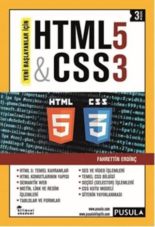 HTML5 & CSS3 - Fahrettin Erdinç - Pusula Yayıncılık