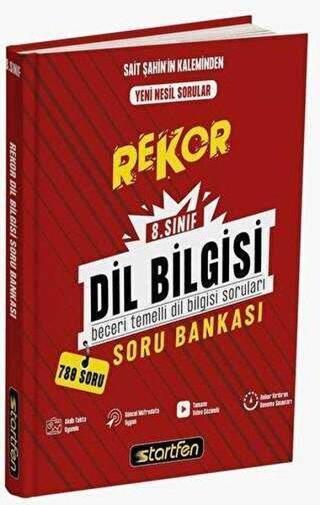 8.Sınıf Dil Bilgisi Rekor Soru Bankası - Kolektif  - Startfen Yayınları