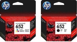 HP 652 F6V24A / F6V25A Orjinal Siyah ve Renkli Avantaj Paket Kartuş / Deskjet Ink Advantage 3835
