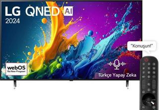 LG 75QNED80T6A 4K Ultra HD 75" 190 Ekran Uydu Alıcılı webOS Smart QNED TV