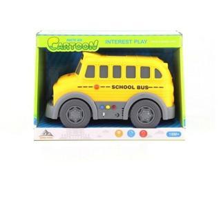 Birlik Oyuncak Sürtmeli Sesli Işıklı Sarı Otobüs 933-96A