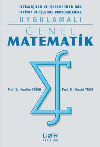 Genel Matematik - Necdet Tekin - Der Yayınları