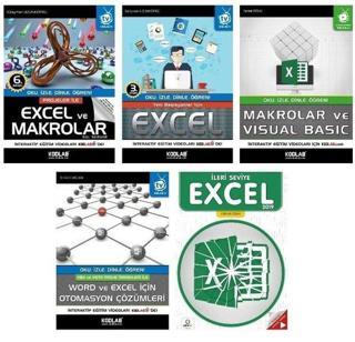 Süper Excel Eğitim Seti - 5 Kitap Takım - Kolektif  - Kodlab