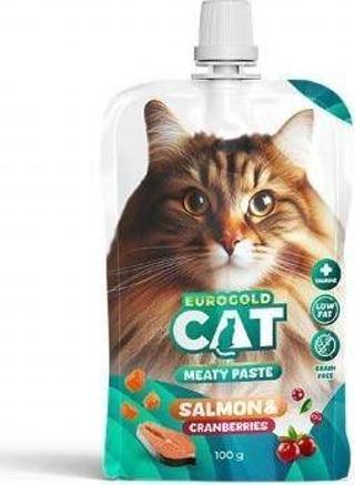 EuroGold Cat Et Ezmesi Somon-Kızılcık 100 Gr