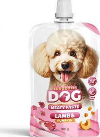 EuroGold Dog Et Ezmesi Kuzu-Balkabağı 100 Gr