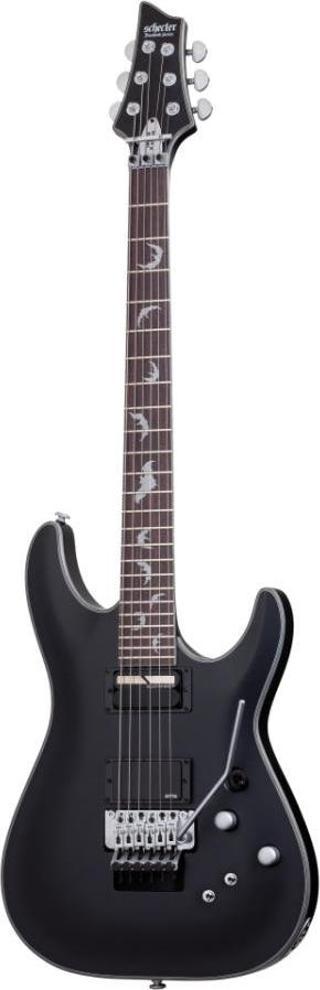 Schecter Damien Platinum 6 FR Elektro Gitar (Satin Black)