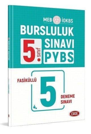 5.Sınıf PYBS Bursluluk Sınavı Fasiküllü 5 Deneme - Kolektif  - Data Yayınları - Ders Kitapları