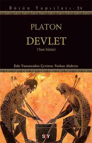 Devlet - Bütün Yapıtları 24 - Platon ( Eflatun )  - Say Yayınları
