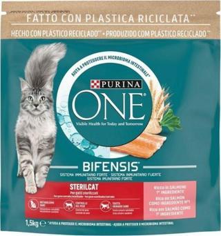 Purina One Somonlu Kısır Kedi Maması 1.5 Kg