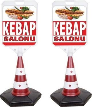 Kebab Temalı Reklam Ve Uyarı Dubası 2 Adet