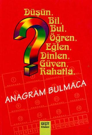Anagram Bulmaca - Geçit