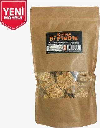 Bi Fındık Fındık Krokan Yeni Mahsul Taze Kavrulmuş Doypack Paket Kıt Kıt Yemelik Atıştırmalık Krokan 80Grx4