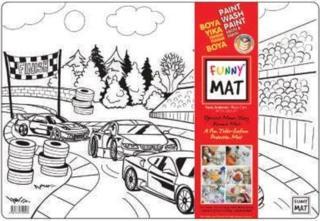 Akademi Çocuk-Funny Mat- Yarış Arabaları