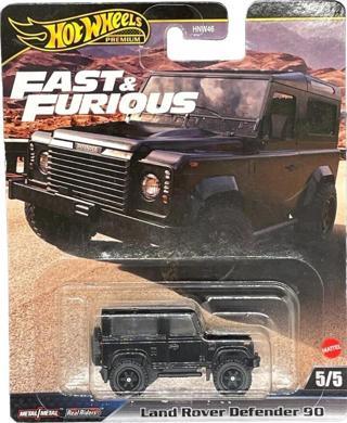 Hot Wheels Fast & Furious Premium Land Rover Defender 90 HNW46 HYP74