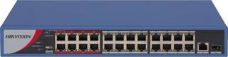 HIKVISION DS-3E0326P-E/M(B) 24 Port 10/100 Yönetilemez +1 Port Gb. 1 SFP 24 Adet Poe 230W Metal Kasa
