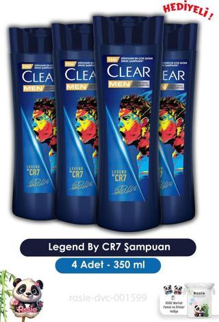 Clear Men 4'lü Legend By CR7 Cristiano Ronaldo Şampuan 350 ml ve ROSIE 