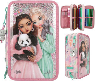 TOP Model Wild 3 Katlı İçi Dolu Kalem Çantası 412785