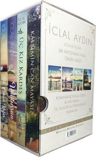 İclal Aydın Romanları Seti - 4 Kitap Takım - İclal Aydın - Artemis Yayınları